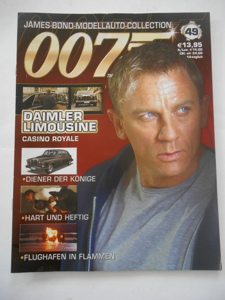 Sammelheft Begleitheft De Agostini James Bond *nur Heft* keine Autos - Bild 1 von 1