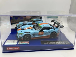 Carrera Digital 132 30870 Mercedes AMG GT3 Rofgo Silverstone coleccionista nuevo #K254 - Imagen 1 de 2