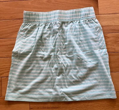 NWOT Brooks Brothers Girls Striped Skirt Blue/White Size L 10/12 - Image 1 of 4