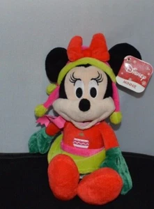 Walt Disney Just Play Minnie Mouse Christmas Outfit Scar 10" Tall X6 - Picture 1 of 2