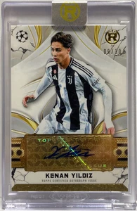 Kenan Yildiz 9/10 Autograph Topps Reverence 2024/25 - Picture 1 of 2