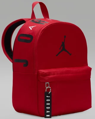 MOCHILA DE VIAJE JORDAN NIKE MINI 7A0654 PUNTO ROJO LIMPIA 13"H X 10"W NUEVA CON ETIQUETAS $45 Foto 1 de 4