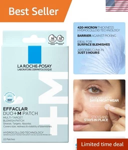 Parches para manchas Effaclar probados por dermatólogos - Cobertura cómoda y discreta - Imagen 1 de 11