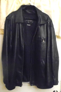 Chaqueta de CUERO SUAVE WILSON’S de colección forro extraíble aislante negra 2XLT - Imagen 1 de 5