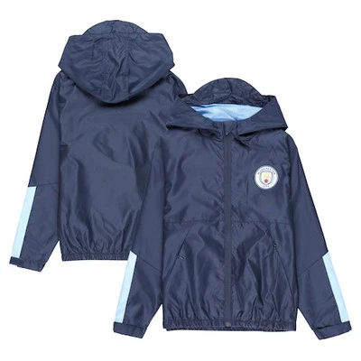 SOURCE LAB LIMITED Manchester City Source Lab Football Jacket Youth Navy