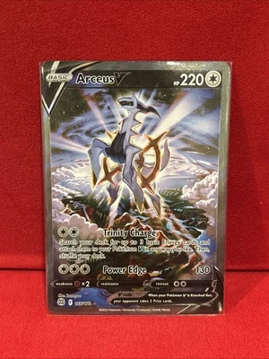 Arceus V (Alternate Full Art) 166/172 Swsh09: Brilliant Stars Holo - Image 1 of 2