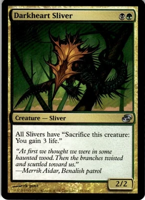 MTG Darkheart Sliver NEARMINT NM / Magic The Gathering : Planar Chaos - Image 1 of 2