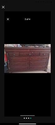 Ashley Mueble King-Size Cojín Panel Dormitorio Set  Foto 1 de 4