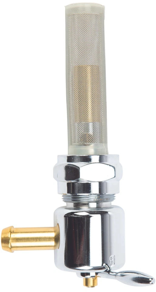 HARDDRIVE Round Petcock 22mm Bung Chrome 22600 Foto 1 de 1