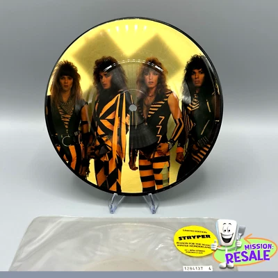 STRYPER Reason For The Season/Winter Wonderland 7" PICTURE DISC 33RPM Limited 45 - Image 1 of 2