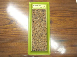 Vintage Ford Advertising Corkboard w/ Slogan "PICKUP & GO with FORD in '73" - Picture 1 of 12