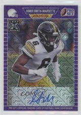 2021 Leaf Pro Set Metal 1989 Purple Mojo /25 Ihmir Smith-Marsette Rookie Auto RC