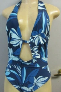 Adore Me Women's Brinlee Contour Swimsuit Romantic Palms Print Size Medium New ! - Picture 1 of 2