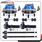 8Pcs 1 Yr Warranty Front Sway Bar Wheel Hub Outer Inner Tie Rod For Oldsmobile