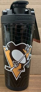PITTSBURGH PENGUINS 26oz 4D STAINLESS STEEL ICE SHAKER BOTTLE W/HANDLE ๐ง - Picture 1 of 5