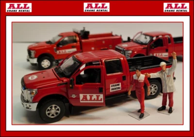 1/50 ALL Crane Ford F-250 Pick Up Truck (1) + 2 Custom Figs - FREE SHIPPING !!! - Image 1 of 4
