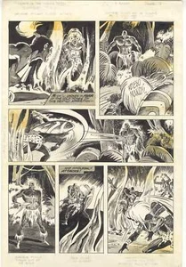 Marvel Preview # 12 pg 37 by Bob Brown - Picture 1 of 2