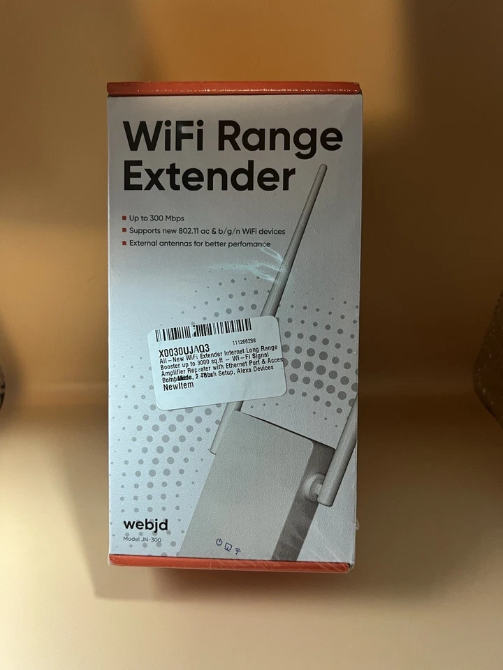 Wavlink Wi-Fi 300Mbps Range Extender Repeater - Black - Image 1 of 1