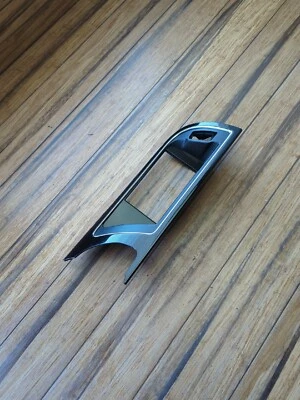 Audi A5 2008-2016 pantalla de tablero central embellecedor envolvente bisel negro OEM Foto 1 de 4