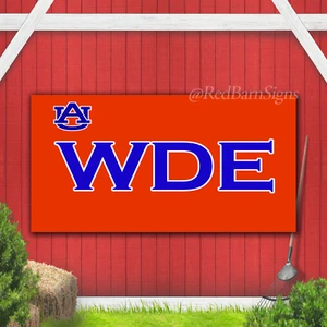 AUBURN TIGERS FLAGGE BANNER Kriegsverdammter Adler!! USA Verkäufer!!! - Bild 1 von 1