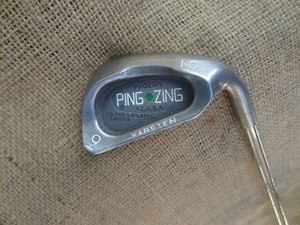 Ping Zing Green Dot #9 Iron ⛳ Ping KT-M Steel - Picture 1 of 5