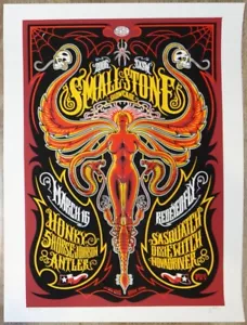 2006 Small Stone Showase - SXSW Silkscreen Concert Poster S/N by Mike Saputo - Picture 1 of 1