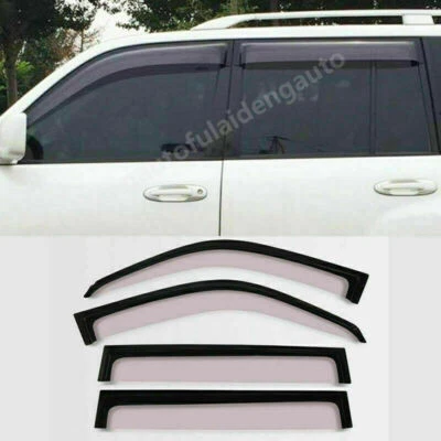 4P Para Lexus LX470 1998-2007 Visera Cubierta Ventana Viseras Ventilación Sol Lluvia Protector Sombrilla Foto 1 de 4