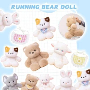 Cat Doll Running Bear Lamb Rag Doll Plush - Picture 1 of 34