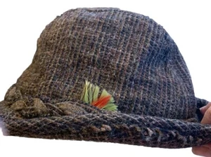 Stetson Mens Trilby Gray Hat 100% Wool Size 7 1/8 (Theatrical Costume ) Women ? - Picture 1 of 8