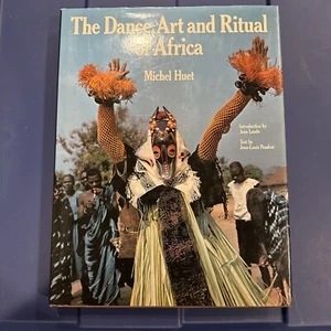 The Dance Art And Ritual Of África Michael Huet 1st/1st HC DJ Near Fine/NF - Picture 1 of 18