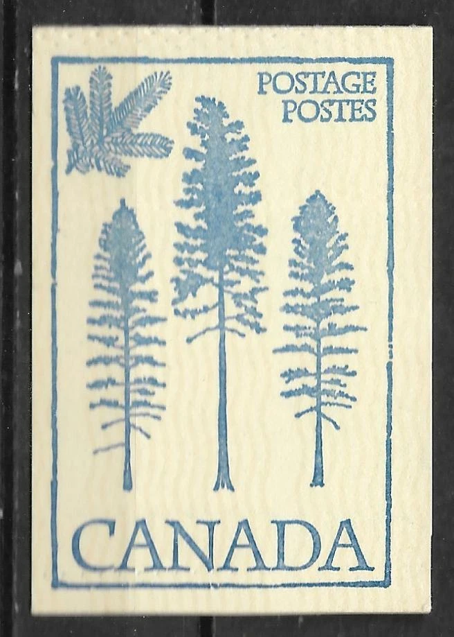 pk03681:Stamps-Canada #BK80 Parliament & Queen Booklet-Douglas Fir Cover-MNH - Image 1 of 1