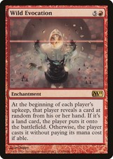 Wild Evocation Magic 2011 / M11 MINT Red Rare MAGIC THE GATHERING CARD ABUGames