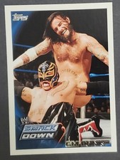 CM Punk 2010 Topps WWE Card #36 VG AEW ROH ECW STRAIGHT EDGE 
