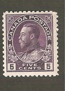112 5¢ "Violet Admiral" F/VFNH CV $100 - Picture 1 of 1