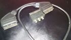 Scart Lead And Scart  3 Rc Output Adapter