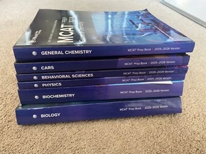 2025-2026 UWorld MCAT Books Barely Used Like NEW - Picture 1 of 2
