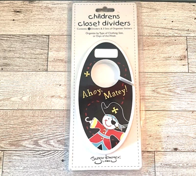 Juego de 5 divisores de armario para niños Ore Pirate Ahoy Matey Foto 1 de 4