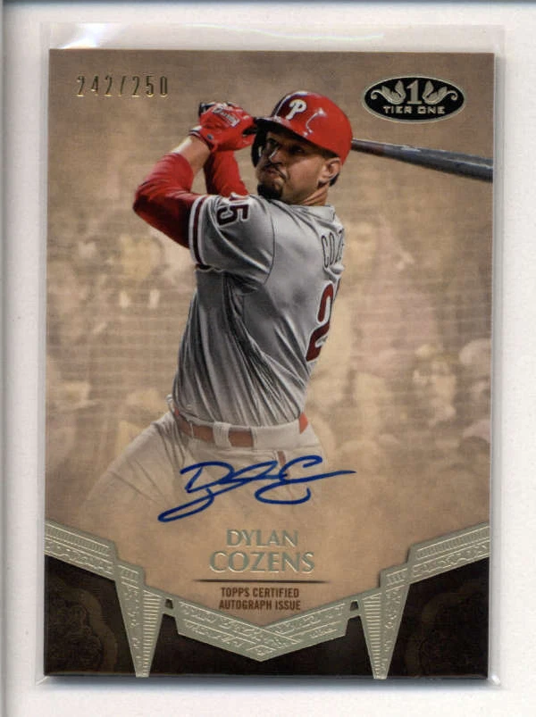 DYLAN COZENS 2019 TOPPS TIER ONE BREAK OUT AUTOGRAPH AUTO #242/250 AK8360 - Image 1 of 1