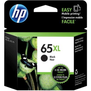 NEW HP 65XL Ink Cartridge High Yield Black DeskJet Genuine Printer - Picture 1 of 1