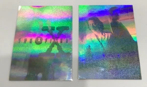 1995 Topps The X-Files Season 2 Trading Card Hologram Chase Card X3 + X4-2 cards - Picture 1 of 3