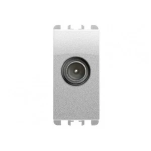 Urmet 10405AL presa TV passante attenuazione 5DB colore alluminio - Foto 1 di 1