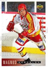 1995-96 Swedish Upper Deck #160 Magnus Wernblom