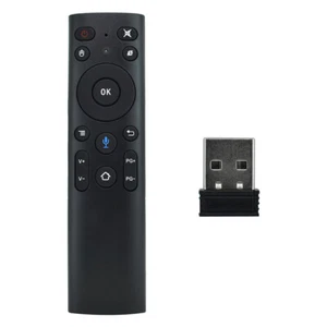 New Q5 For Android TV Box Wireless Mouse Voice Remote Control With USB Receiver - Picture 1 of 15