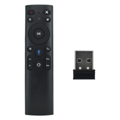New Q5 For Android TV Box Wireless Mouse Voice Remote Control With USB Receiver - Image 1 of 4