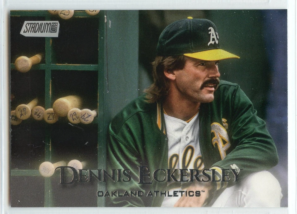 2019 Topps Stadium Club Baseball - #174 - Dennis Eckersley - Oakland Athletics - Image 1 of 1