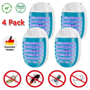 4 Pack UV Insekten-Vernichter Falle Lampe Mücken-Lampe Falle Schutz elektrisch - Bild 1 von 17