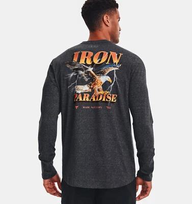 Under Armour Men's Project Rock Outlaw Iron Paradise 1367119-001 Size L - Image 1 of 4