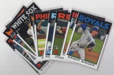 2021 Topps series 2 baseball 1986 35th anniversary insert U pick from List #1-50