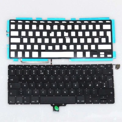 Genuine Norway laptop Keyboard + Backlight 2009-2012 For MacBook Pro 13 " A1278 - Image 1 of 3