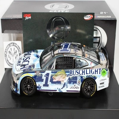 ROSS CHASTAIN 2024 COLOR CHROME ELITE #1 BUSCH LIGHT FISHING CHEVY/24 MADE XRARE - Image 1 of 4